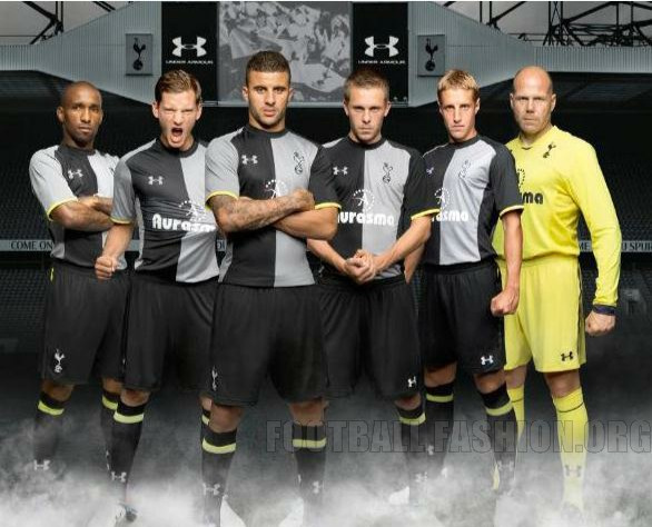 Tottenham Hotspur’s new "Under Armour” third kit, 2012/2013.