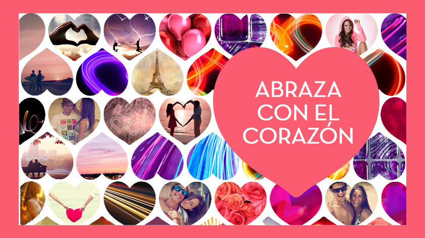 abraza con el corazon banner